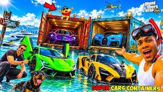 Thumbnail: Franklin Exploring Abandoned Containers To Find Most Expensive Supercars !