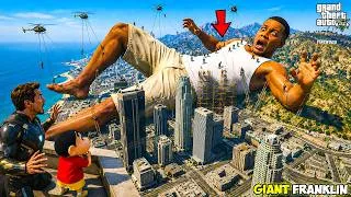 Thumbnail: Franklin Became GIANT FRANKLIN In GTA 5 !