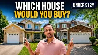 Thumbnail: Which Mississauga Detached Home Would You Buy? | Under $1.2 Million