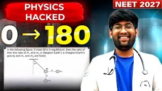 Thumbnail: Physics Hacked - NEET 2027🔥| 0 to 180 marks | 6 months