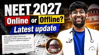 Thumbnail: NEET 2027 : CBT or Offline✅| Latest Update | NTA