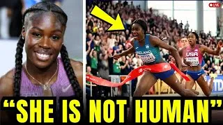 Thumbnail: Rhasidat Adeleke Is DESTROYING Records — Even FloJo Would Be SHOCKED!