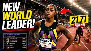 Thumbnail: Omg ! Julien Alfred destroyed Usa Gabby Thomas & Tina Clayton to win insane speed 😳