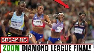 Thumbnail: JULIEN ALFRED CHASES THE WORLD RECORD! 200M DIAMOND LEAGUE FINAL — BRUSSELS!