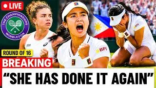Thumbnail: ALEX EALA'S BIGGEST TEST YET 🇵🇭 | WIMBLEDON QUARTERFINALS ON THE LINE!