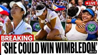Thumbnail: ALEX EALA SHOCKS WIMBLEDON 🇵🇭 | STUNS IGA SWIATEK TO MAKE HISTORY!