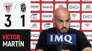 Thumbnail: Víctor Martín | Athletic Club 3 - 1 FC Badalona Women | J1 Liga F