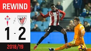Thumbnail: REWIND | Celta 1-2 Athletic Club | ¡ASISTENCIA de HERRERÍN a WILLIAMS! | Temp. 2018-2019