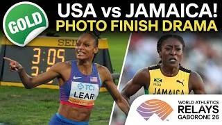 Thumbnail: Watch the 4x400m Relay You Won't Forget!The Relay Race of the Year!