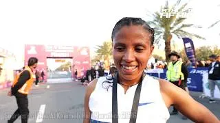 Thumbnail: Asmarech Anley - Ethiopia / Winner, Women's Race 1:07:22 / Ras Al Khaimah Half Marathon 2026
