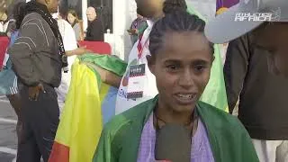 Thumbnail: INTERVIEW | Anchinalu Dessie (ETH) Winner - Women's 42km Race / Dubai Marathon 2026