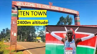 Thumbnail: 🔥🔥Mindblowing views of ITEN Town, the source of Kelvin Kiptum (Marathon WR holder) 🔥🔥