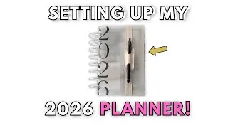 Thumbnail: Setting Up My Planner for 2026