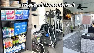 Thumbnail: Productive Home Refresh | Cleaning & Organizing Our Garage, Home Gym & Porch 