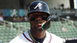 Thumbnail: Ronald Acuña Jr Rehab Assignment.  CoolToday Park