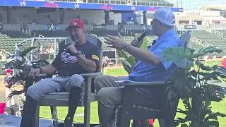Thumbnail: Manager Walt Weiss interview at CoolToday Park.  