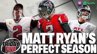 Thumbnail: Matt Ryan's perfect season!! The best games from his illustrious career | Friday Five Podcast