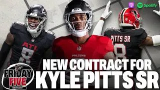 Thumbnail: Kyle Pitts Sr. on his new contract with the Atlanta Falcons & his best plays | Friday Five Podcast