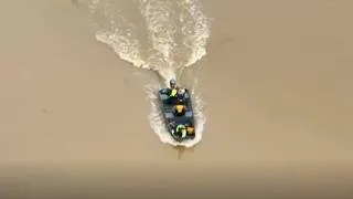 Thumbnail: Atlanta Fire rescues 6 adults stranded along Chattahoochee River