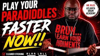 Thumbnail: Play Your Paradiddles Faster Now!!
