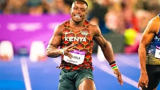 Thumbnail: UNBELIEVABLE  FINISH!!! Kenya' 4×100m relay with OMANYALA in action.