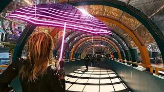 Thumbnail: Night City Rain Walk | 3 Hours of Cyberpunk 2077 Ambience, No Commentary