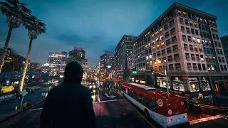 Thumbnail: [4K] GTA 5 Ambience — Rainy Night Walk in Los Santos, No Commentary