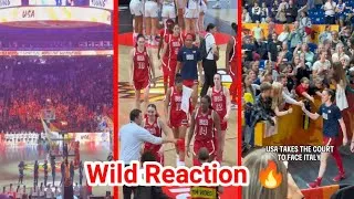 Thumbnail: Caitlin Clark Gets Biggest Roar At Player Intros vs Italy With Paige Bueckers And Angel Reese 🫨 🔥