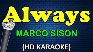 Thumbnail: ALWAYS - Marco Sison (HD Karaoke)