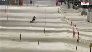 Thumbnail: Lara Graller 🇦🇹  slalom training at SNØ skisenter #juniorstochampions #weareskiing #sheskis @atomic​