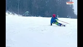 Thumbnail: Nathan Ciocanel 🇷🇴 - perfect turn in Reiteralm #weliveskiing #weareskiing 