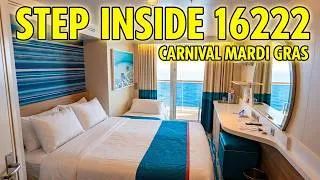 Thumbnail: Carnival Mardi Gras Cabin 16222: Full Room Walkthrough
