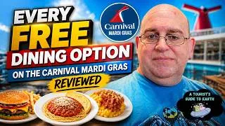 Thumbnail: Every FREE Dining Option on the Carnival Mardi Gras — Reviewed