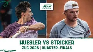 Thumbnail: Marc Andrea Huesler vs Dominic Stricker | Zug 2026 Quarter-final Highlights