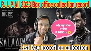 Thumbnail: Salaar Movie 1st day Record Breaking Box Office Collection || Salaar Movie Review and collection