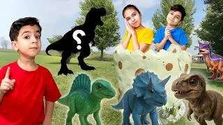 Thumbnail: Baby Dinosaurs | Educational Kids Dinosaur Videos | Dino Farm Adventure | Atrin, Soren & Nikan