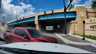 Thumbnail: Truck Safety Moments: Train Close Call, Bridge Incident & Heavy Load | American Truck Drivers
