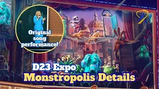 Thumbnail: From D23: Monstropolis Opens 2027! First Suspended Coaster REVEALED! 🎢