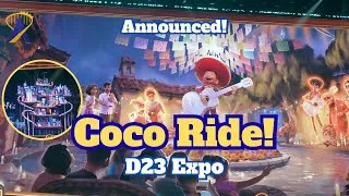 Thumbnail: 💀 BREAKING From D23: First-Ever Coco Ride Coming to Disney California Adventure! 🎸