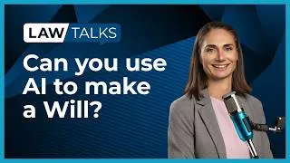 Thumbnail: Can you use AI to make a Will? | Law Talks | 4CRB (89.3FM)