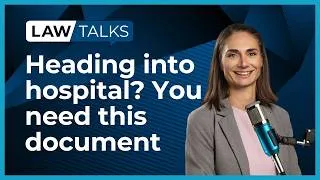 Thumbnail: Heading into hospital? Why everyone needs an Enduring Power of Attorney | Law Talks | 4CRB (89.3FM)