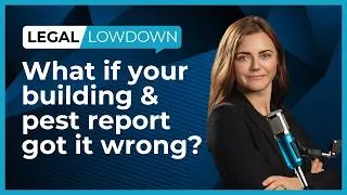 Thumbnail: What if your building and pest report got it wrong? | Brisbane's Legal Lowdown | 4BC