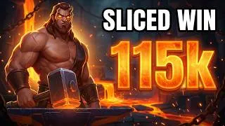 Thumbnail: Hammer of Vulcan Slot Game | 115K Sliced Win Gameplay
