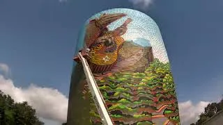 Thumbnail: Timelapse of the Armadillo Water Tank Mural