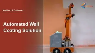 Thumbnail: Robotic Wall Coating Solution | AUBO Collaborative Robot