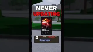 Thumbnail: Legends Battlegrounds Is NEVER Updating #roblox #legendsbattlegrounds  #battlegrounds