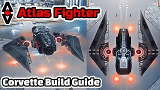 Thumbnail: Atlas Fighter | Corvette Blueprint | Interior Included | Parts in Description