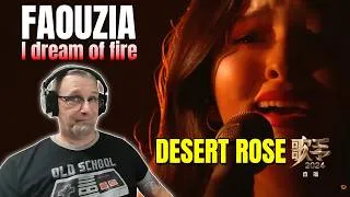 Thumbnail: Faouzia stands as a lone Desert Rose on Singer 2024. | Canadian Roadie Reacts to