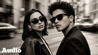 Thumbnail: Bruno Mars ft. Dua Lipa - ALMOST OURS (Lyrics Audio) | Almost Love, Never Enough