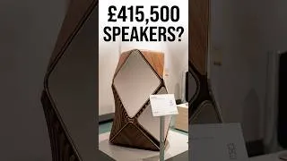 Thumbnail: These speakers cost more than a house 🏠💰 £415,500 #expensive #tech #luxury